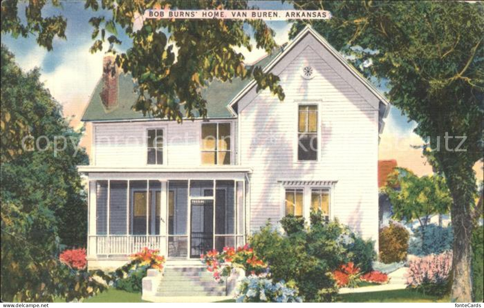 Van Buren Arkansas Bob Burns Home