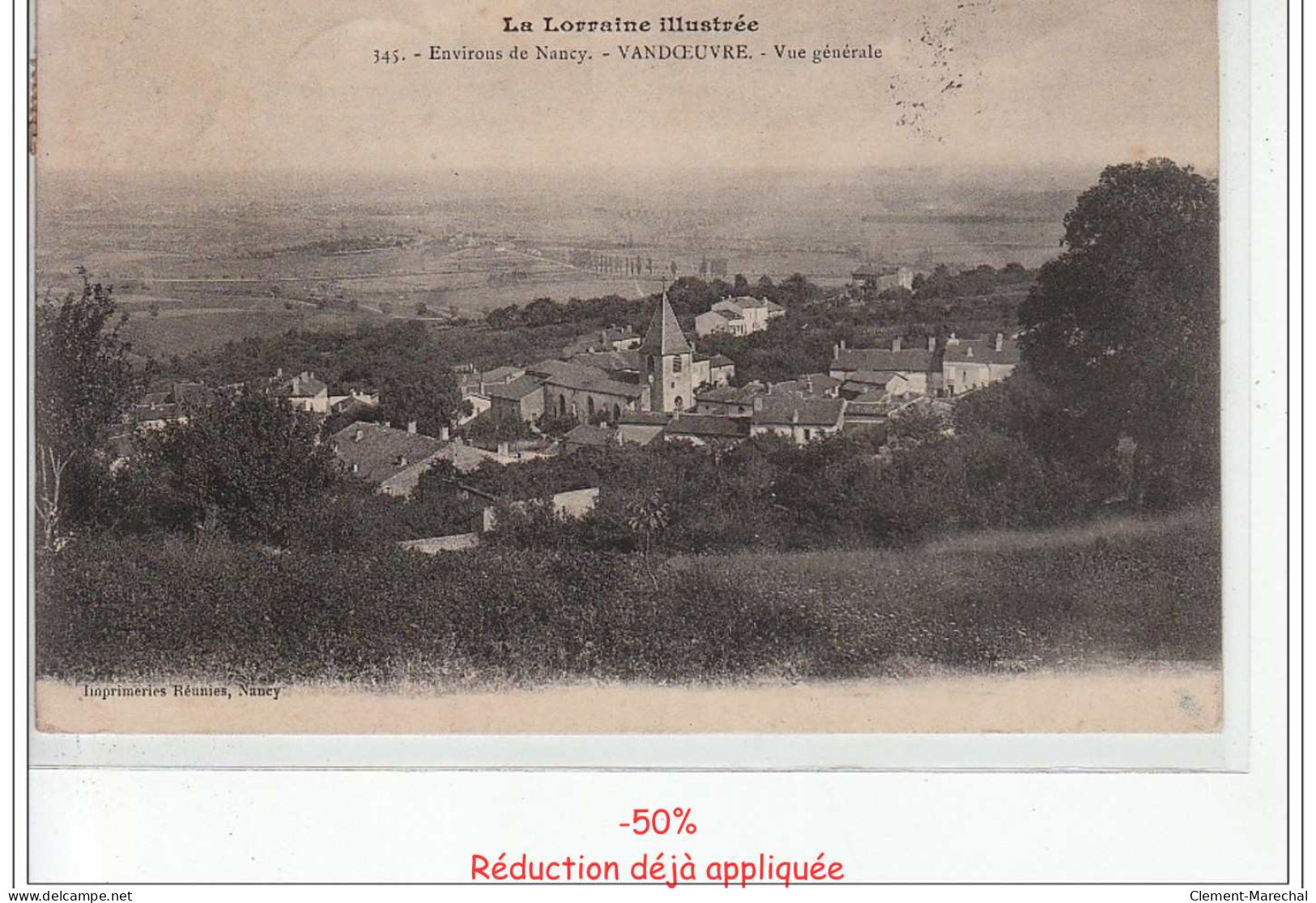 VANDOEUVRE - Environs de NANCY - Vue générale - très bon état