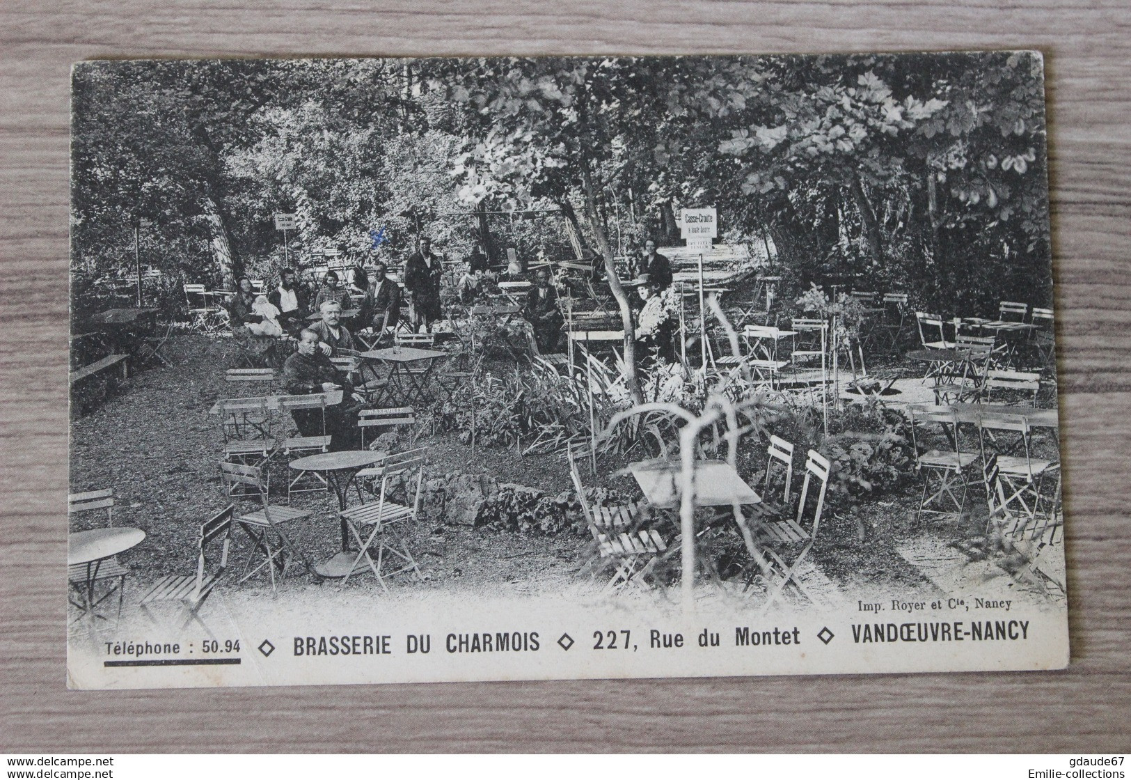 VANDOEUVRE LES NANCY (54) - BRASSERIE DU CHARMOIS