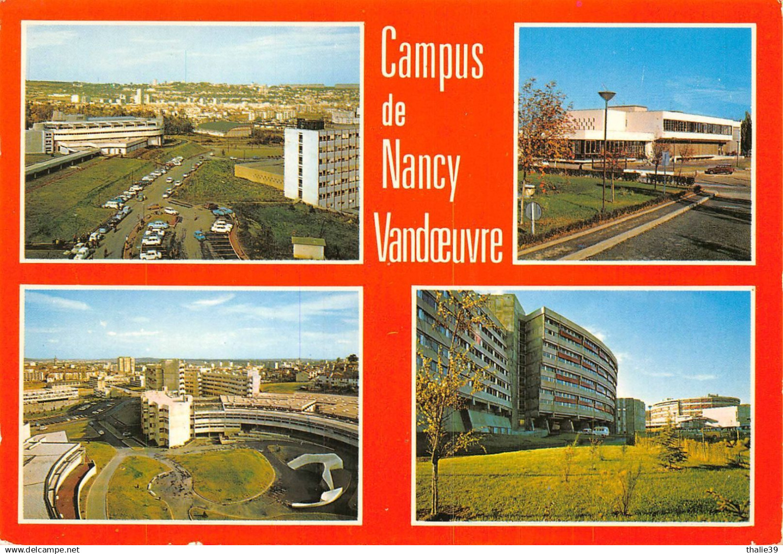 Vandoeuvre lès Nancy Laxou campus architecture