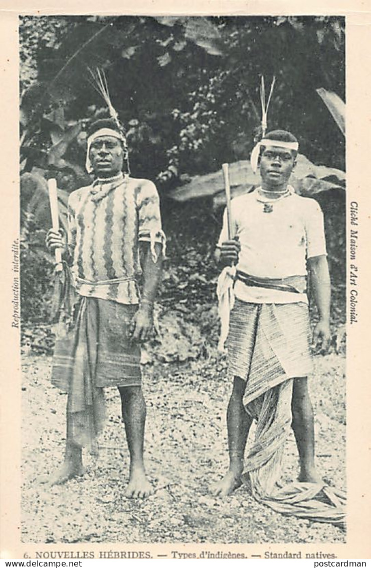 Vanuatu - Native types - Publ. La Maison d'Art Colonial