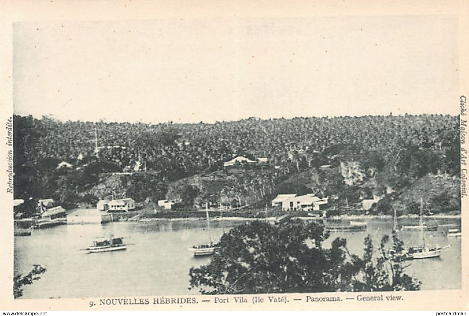 Vanuatu - PORT VILA - General view - Publ. La Maison d'Art Colonial