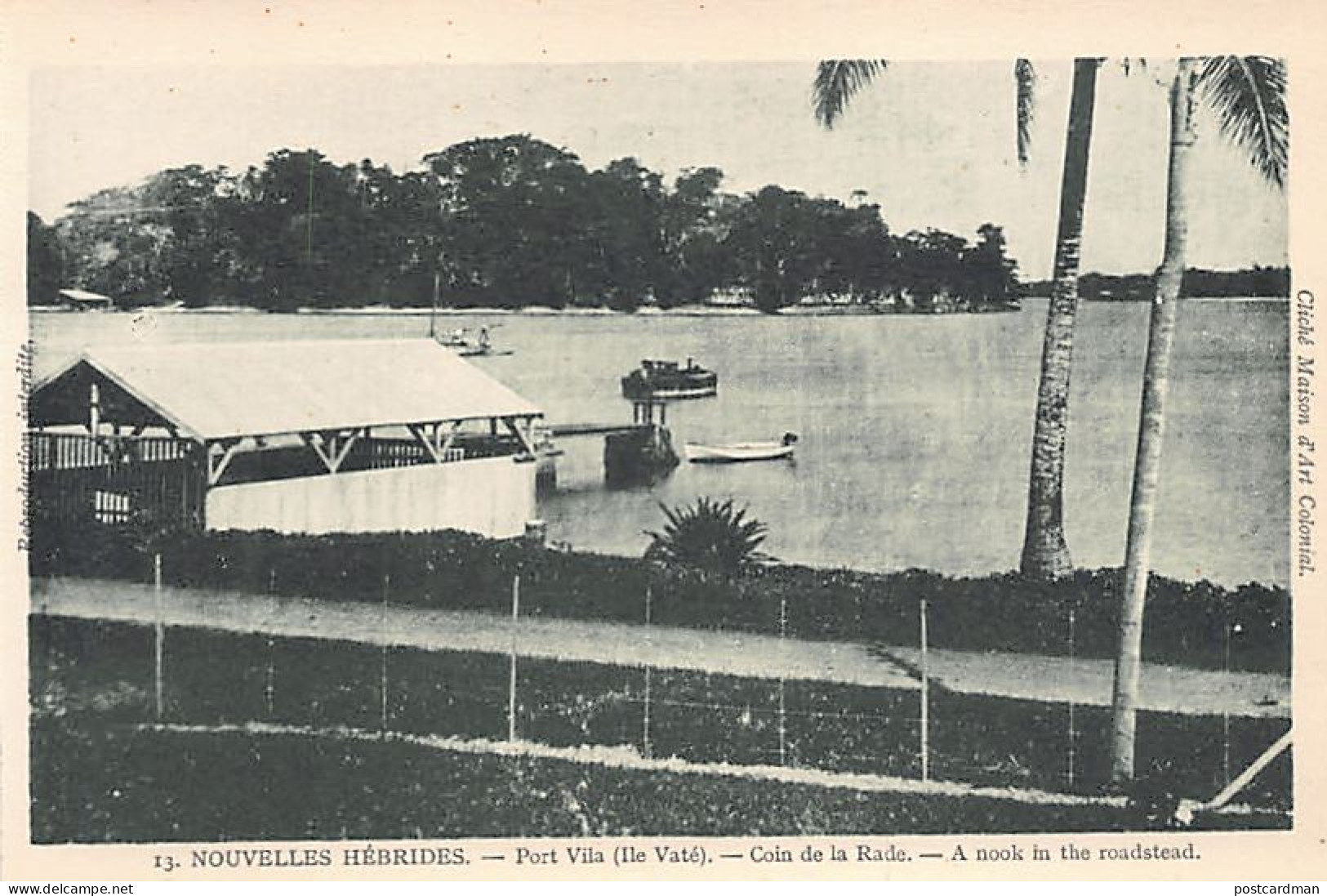 Vanuatu - PORT VILA - The natural harbour - Publ. La Maison d'Art Colonial