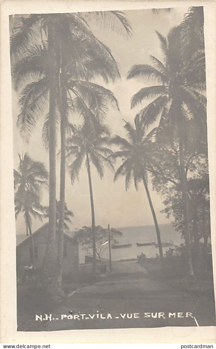 Vanuatu - PORT VILA - View of the sea - REAL PHOTO - Publ. unknown