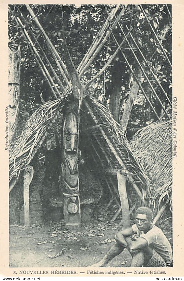Vanuatu - Slit drum - Publ. La Maison d'Art Colonial