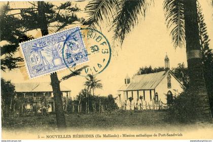 New Hebrides Vanuatu Malakula Island Catholic Mission 1930