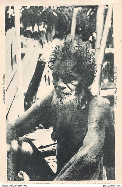 Vanuatu - An old cannibal - Publ. La Maison d'Art Colonial