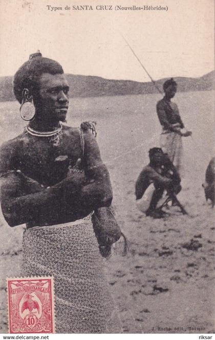 VANUATU(NOUVELLES HEBRIDES) SANTA CRUZ(TYPE)
