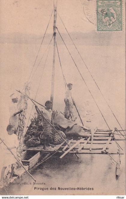 VANUATU(NOUVELLES HEBRIDES) TYPE(PIROGUE)