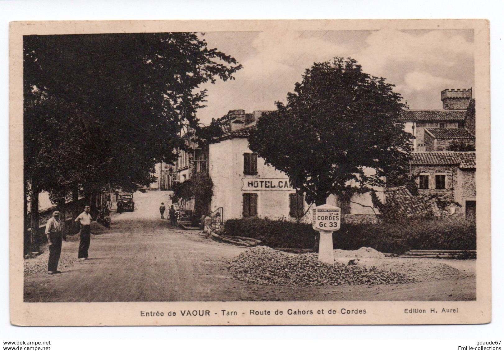 VAOUR (80) - ROUTE DE CAHORS ET DE CORDES