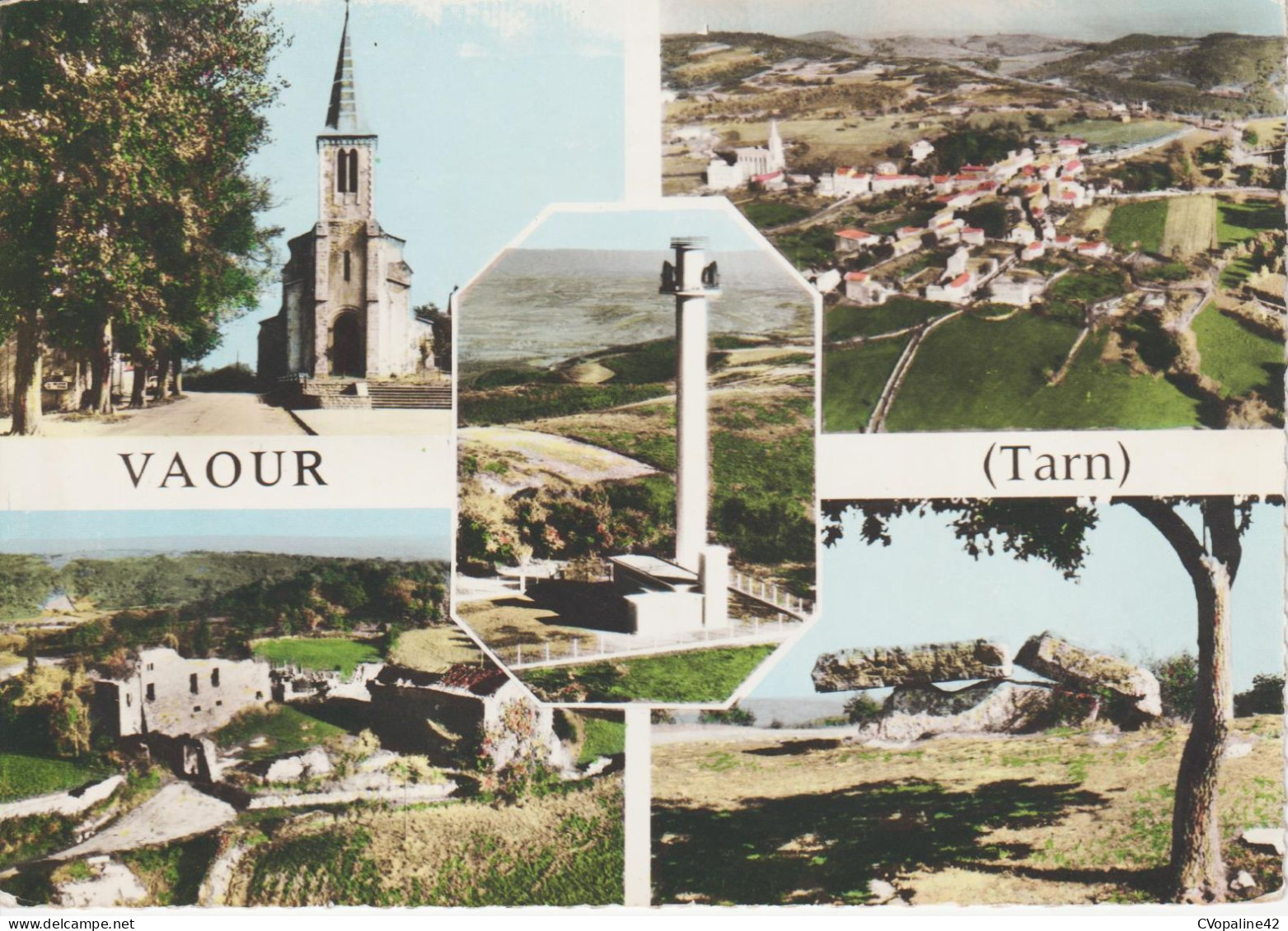VAOUR (81) Carte Multivues  CPSM  GF