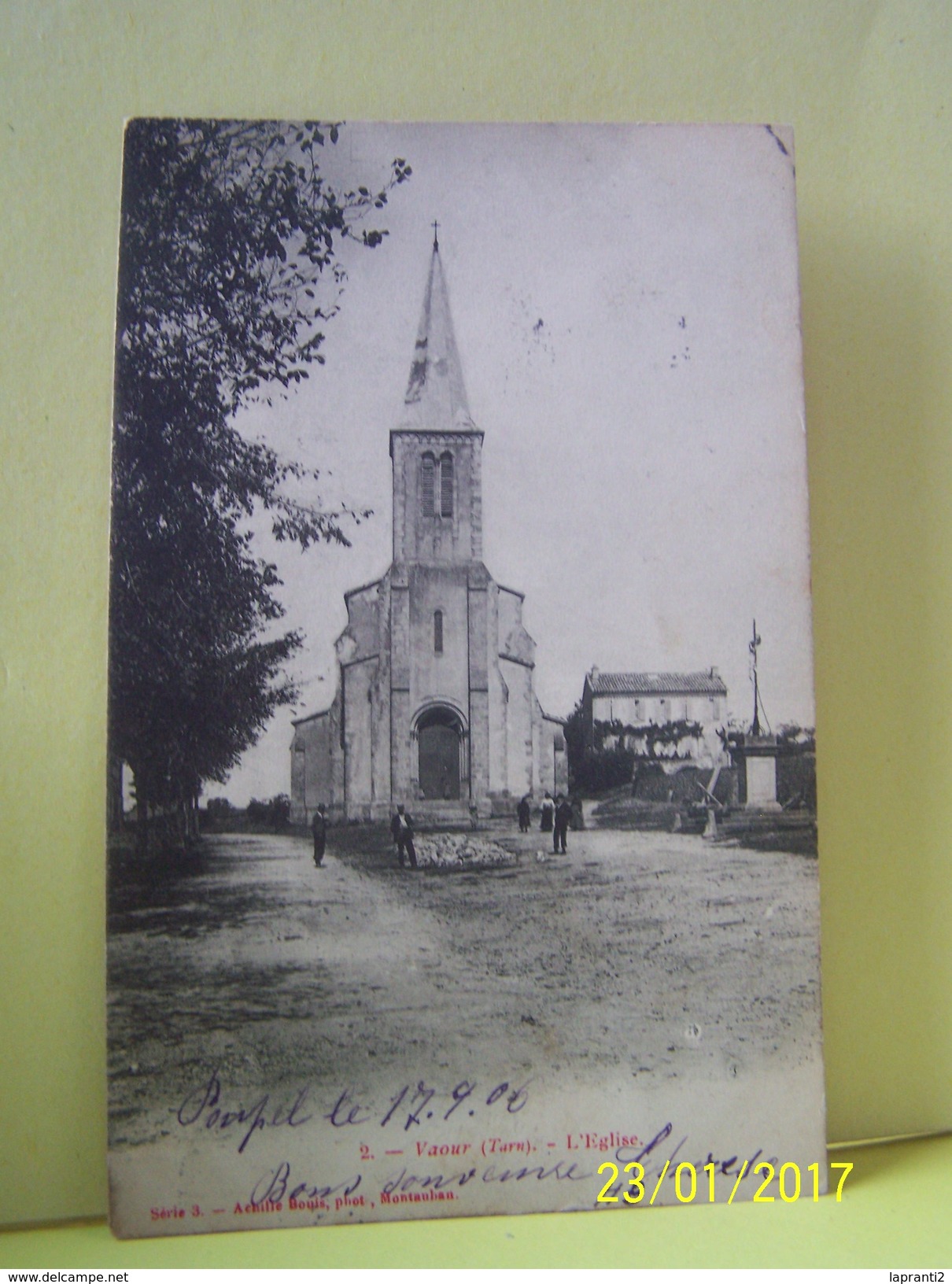 VAOUR (TARN) L'EGLISE.