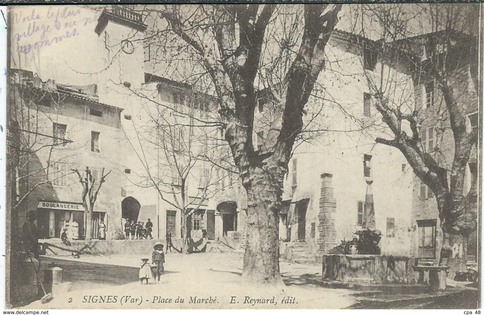 Var : Signes, Place du Marché