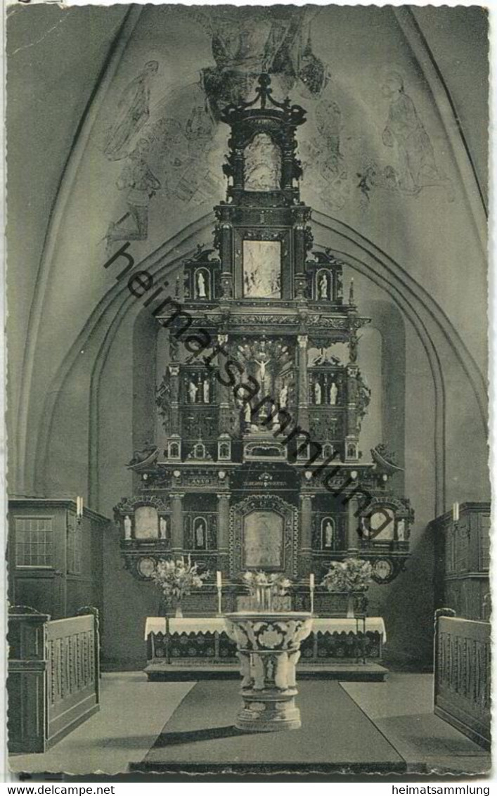 Varel - Altar in der evangelischen Kirche - Verlag Schöning & Co Lübeck