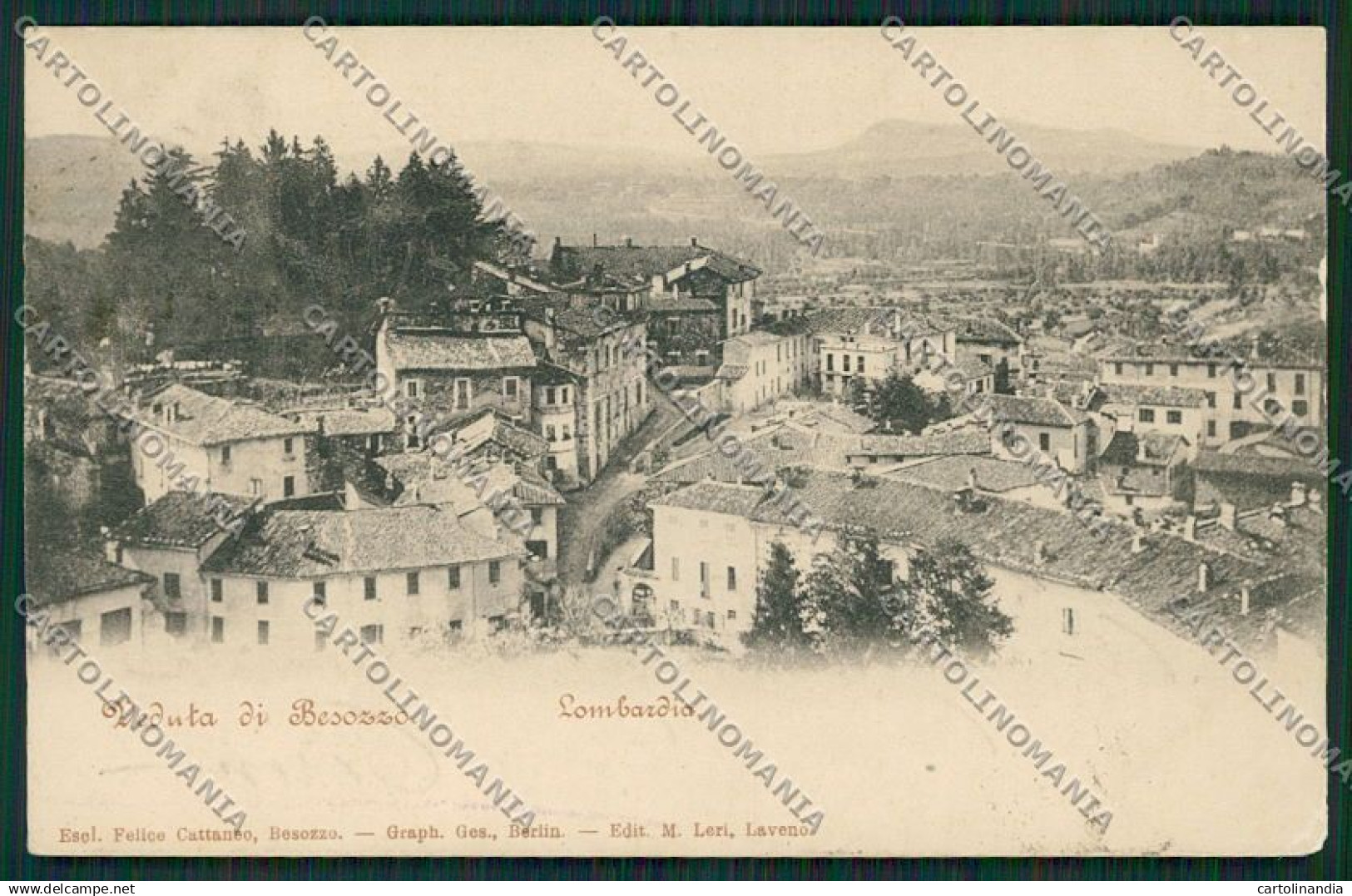 Varese Besozzo cartolina EE6589