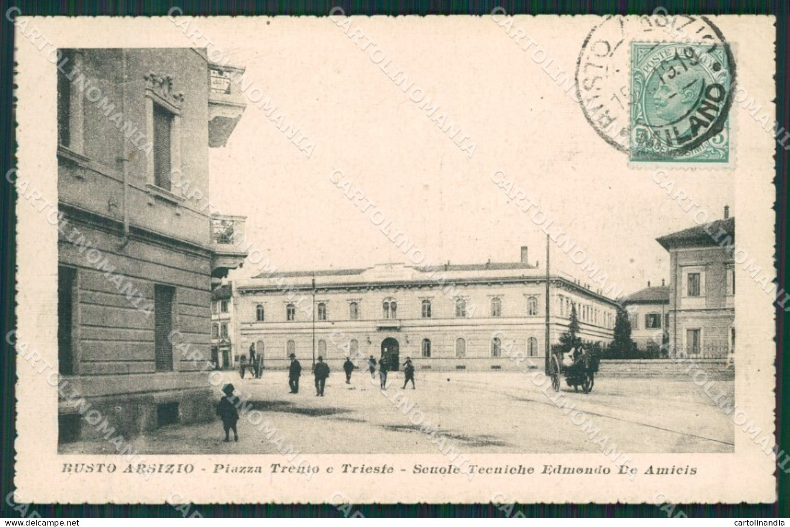 Varese Busto Arsizio cartolina QK5884