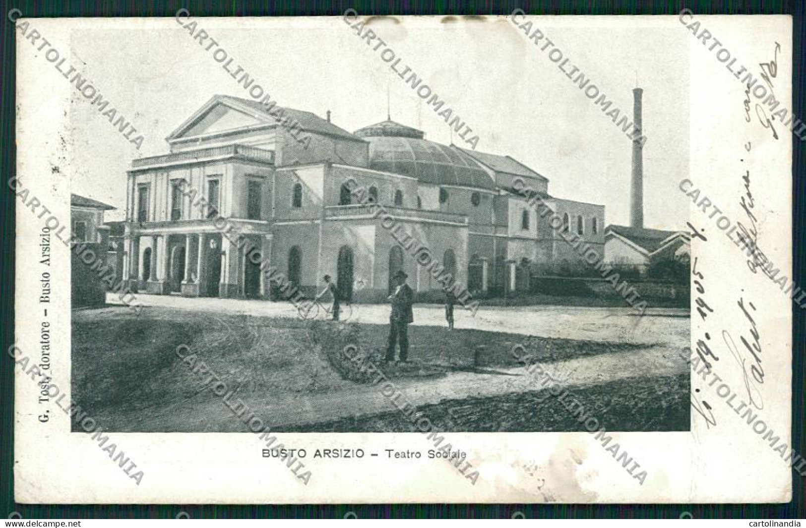 Varese Busto Arsizio cartolina QQ6632