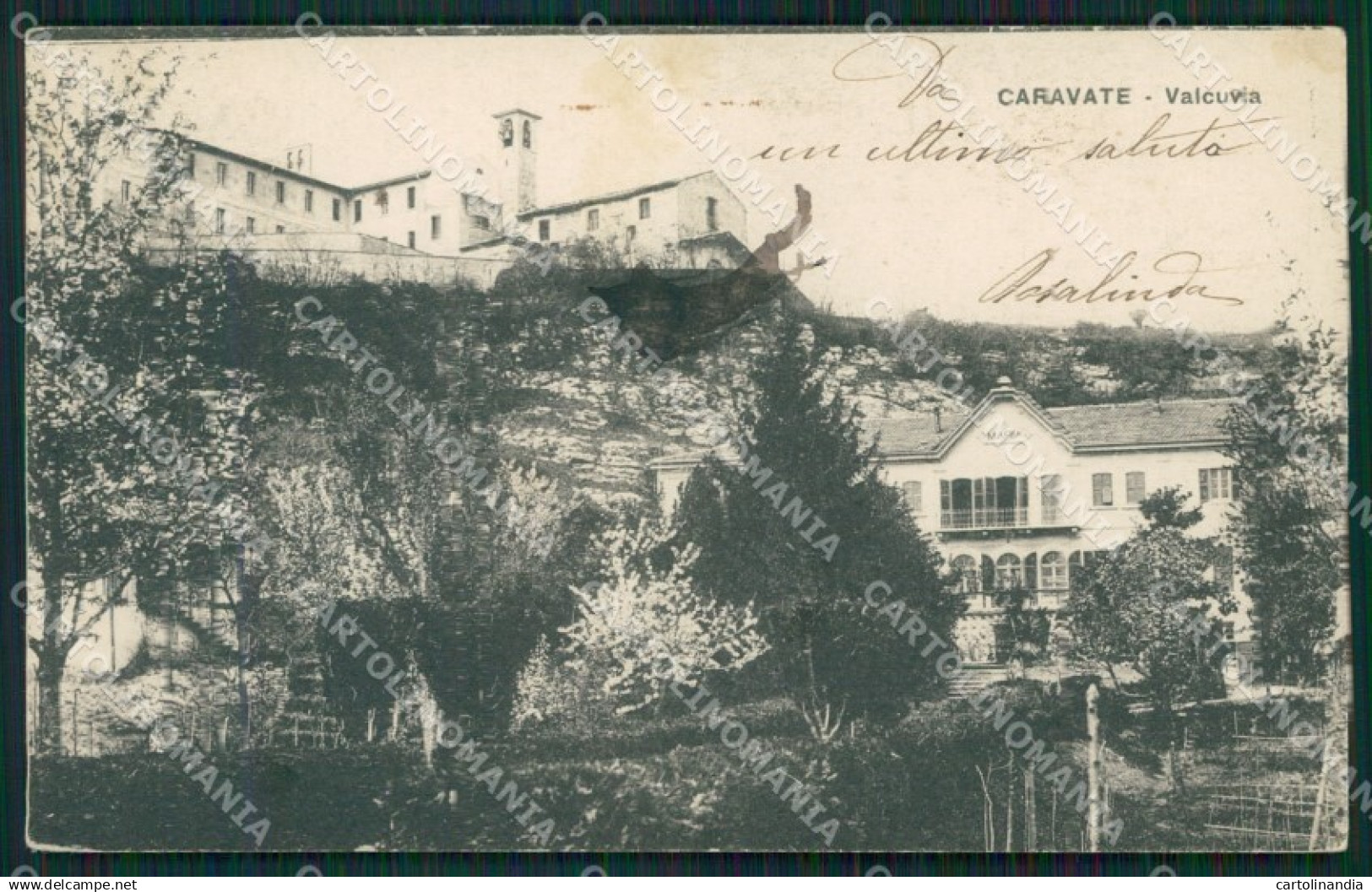 Varese Cavarate cartolina QK9873