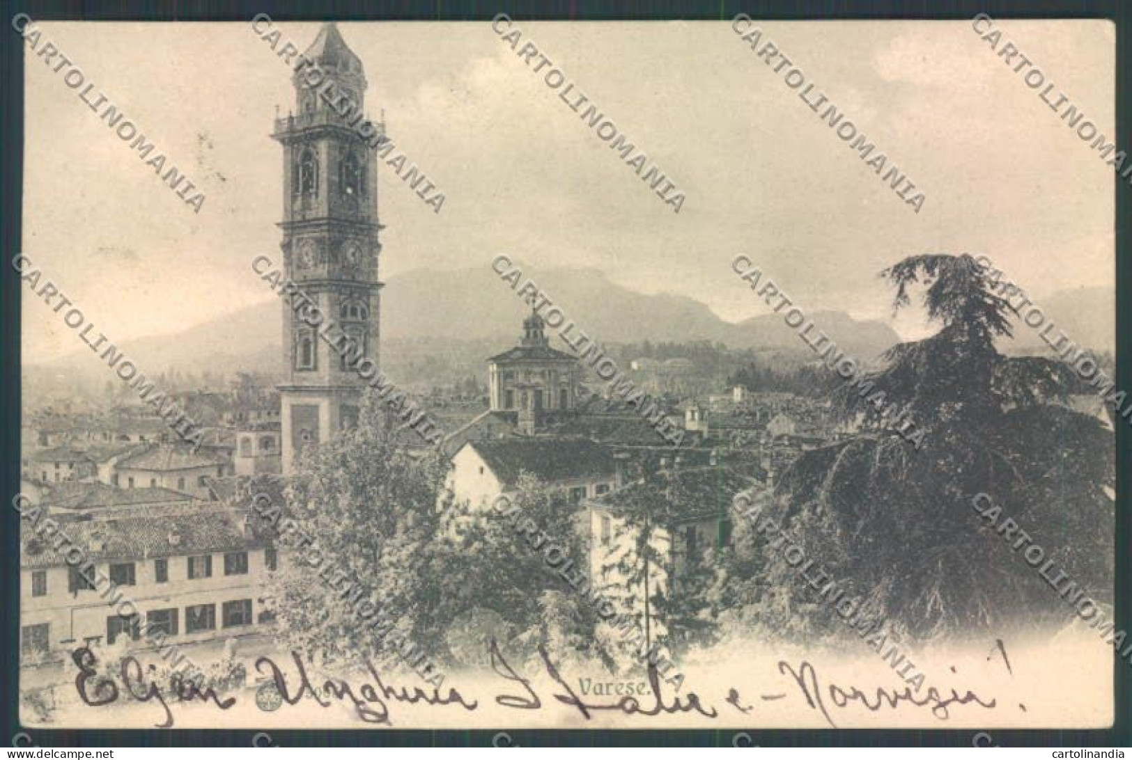Varese Città cartolina LQ6563