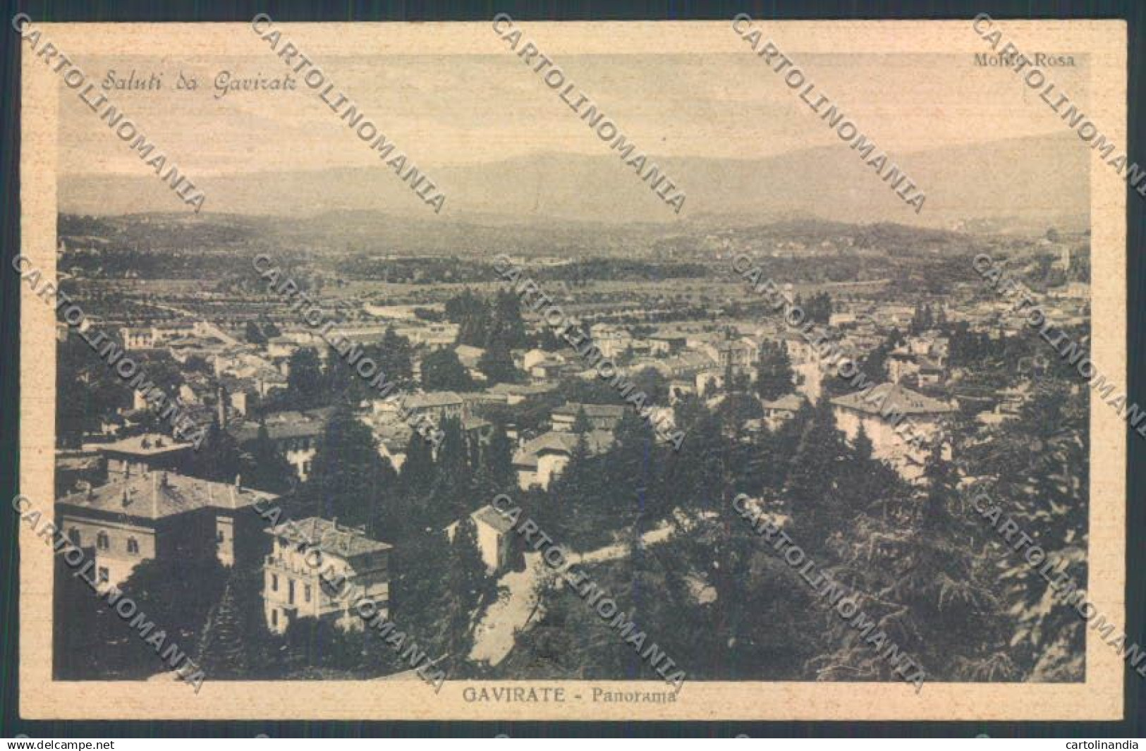 Varese Gavirate cartolina LQ7337