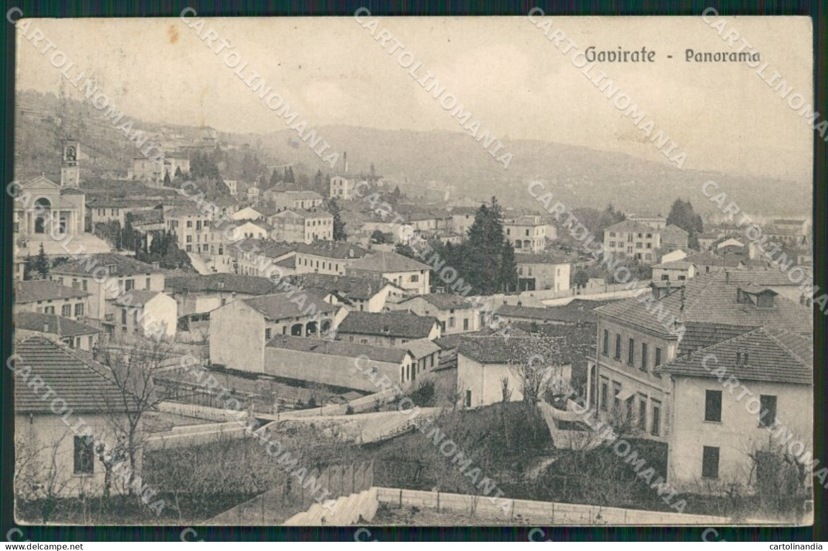 Varese Gavirate cartolina QK8426