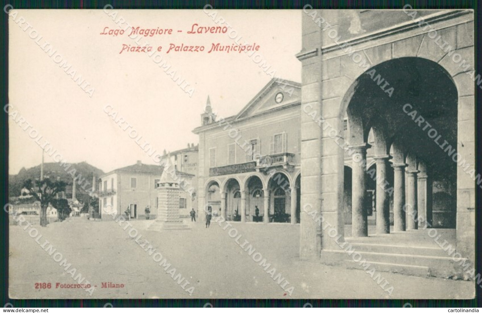 Varese Laveno cartolina QK9641