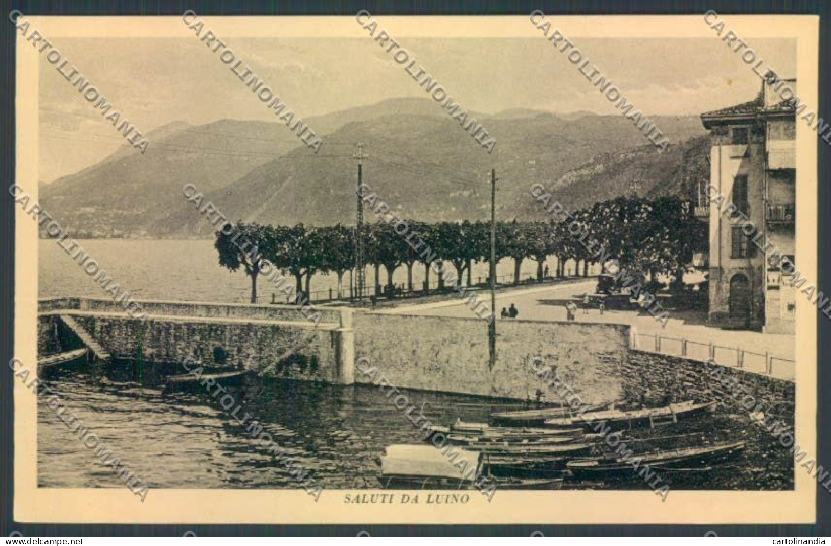 Varese Luino cartolina LQ7981