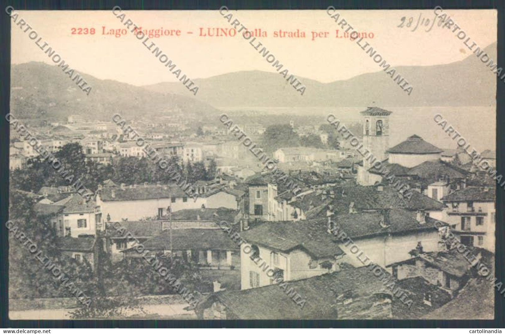 Varese Luino cartolina LQ8063