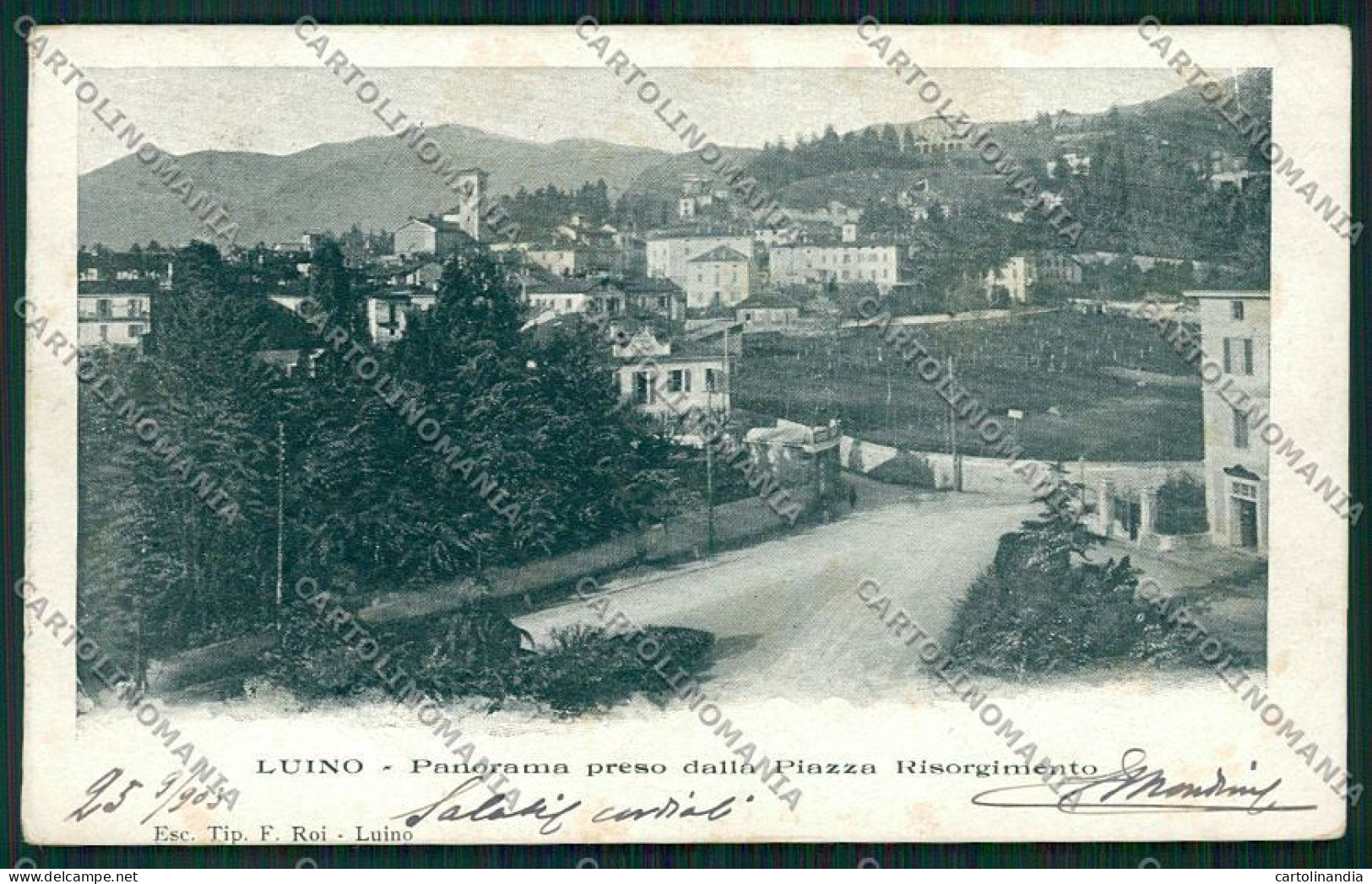 Varese Luino cartolina QK2066