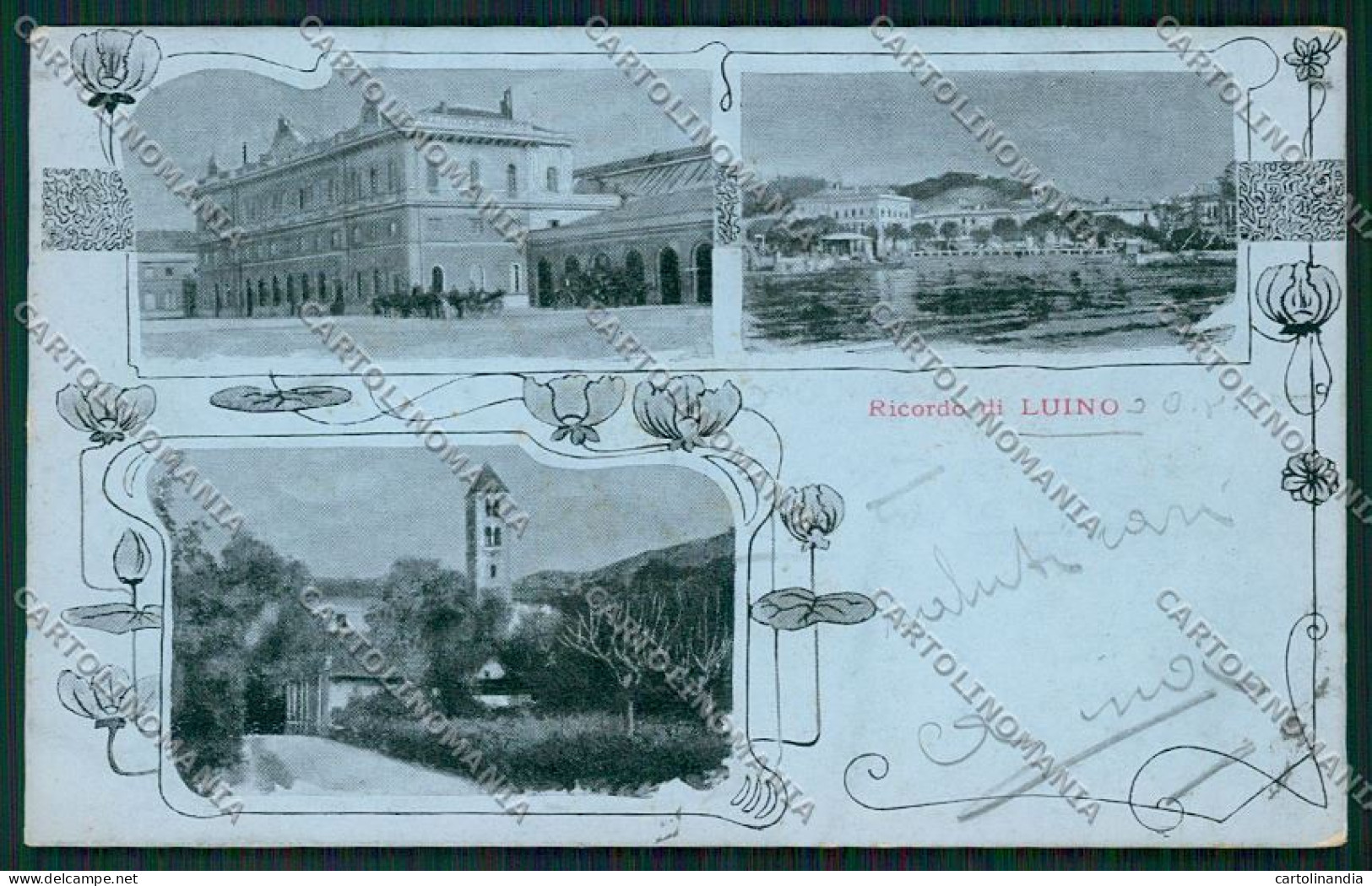 Varese Luino cartolina QK2140