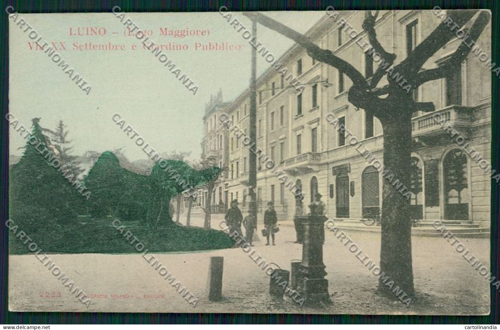 Varese Luino cartolina QK2156