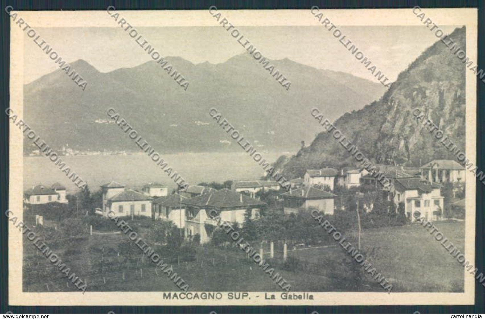 Varese Maccagno cartolina RB2467