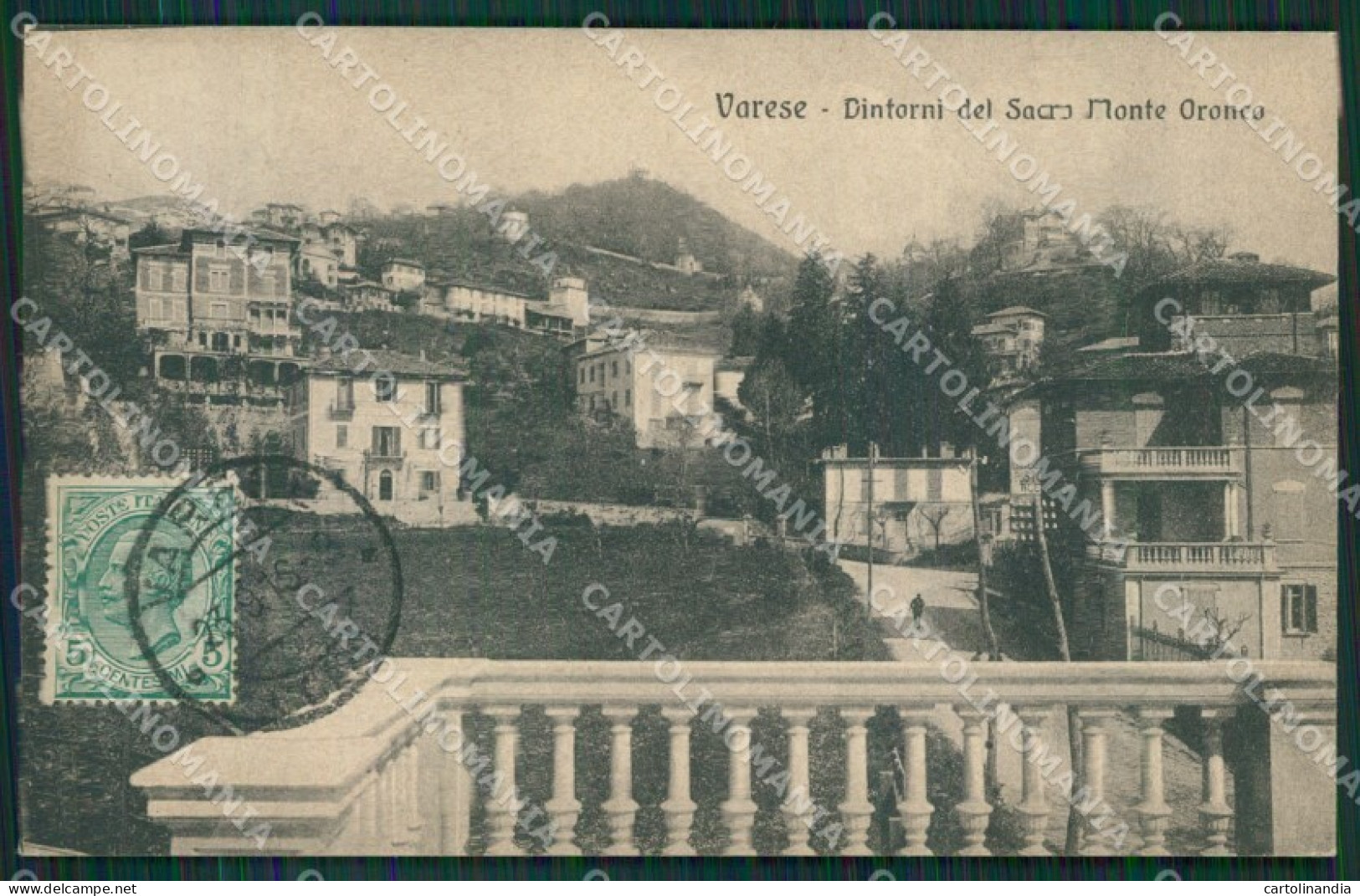 Varese Oronco cartolina QK8160