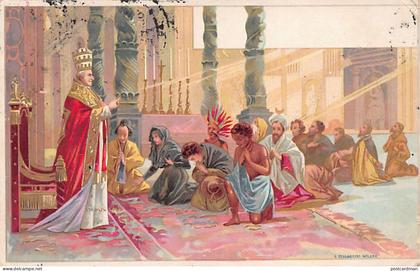 Città del Vaticano - Papa Leone XIII benedice i popoli del mondo