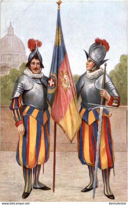 Vaticano - Portabandiera Svizzero