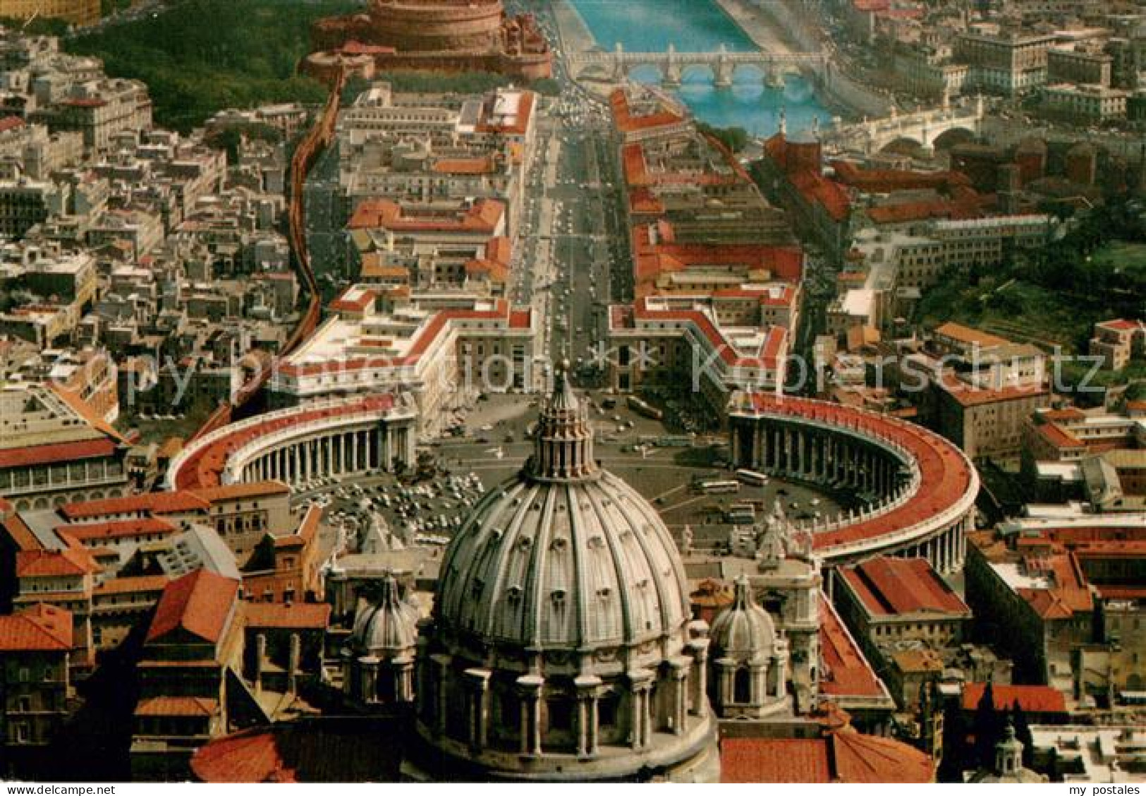 Vaticano Citta del Vaticano Piazza S Pietro Veduta aerea