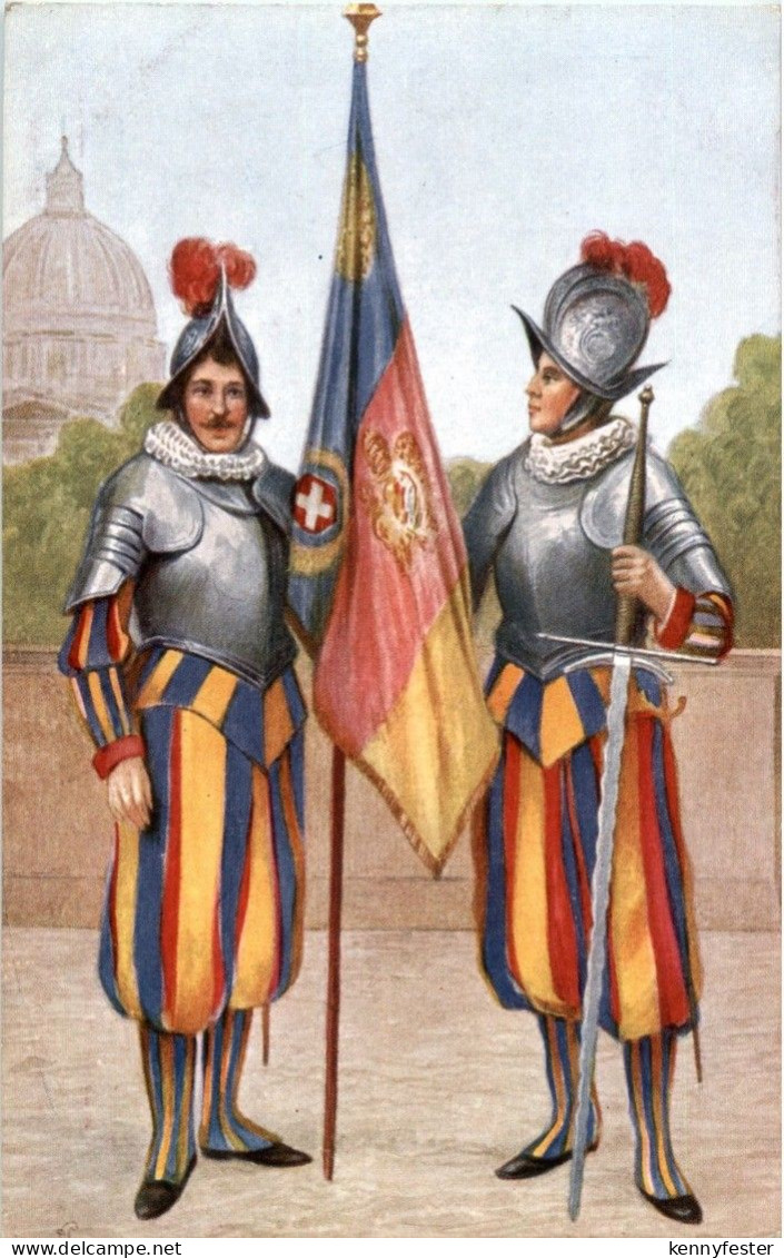 Vaticano - Portabandiera Svizzero