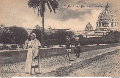 Italia - Città del Vaticano - S.S. Pio X nel Giardino Vaticano