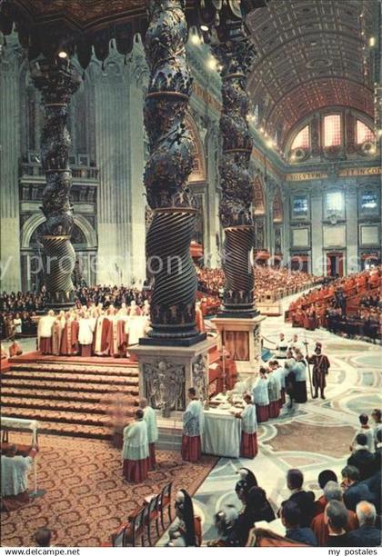 Vatikanstadt Citta del Vaticano Basilica di San Pietro Funzione Papale