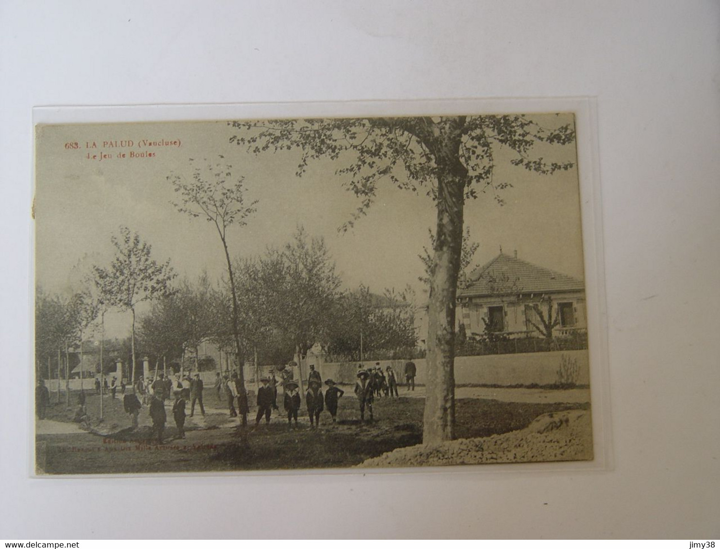 VAUCLUSE-LAPALUD-LE JEU DE BOULES -ANIMEE