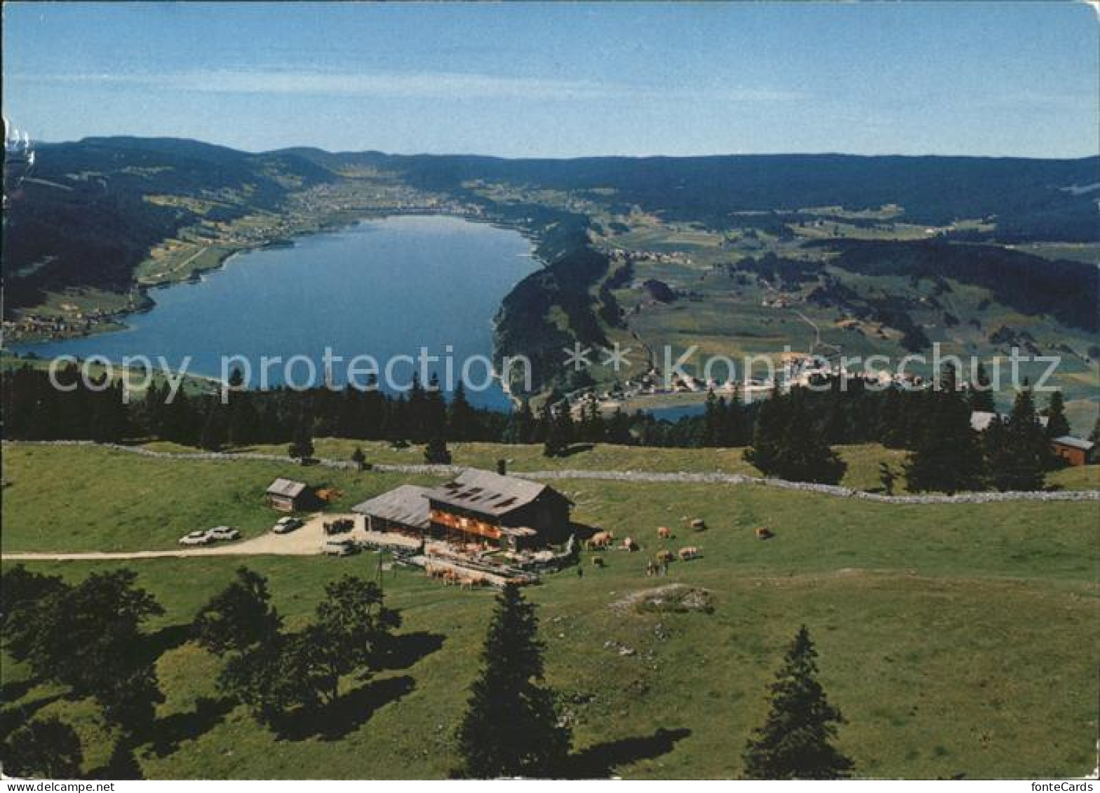 Vaulion Chalet Restaurant de la Dent de Vaulion Lacs de Joux et Brenet