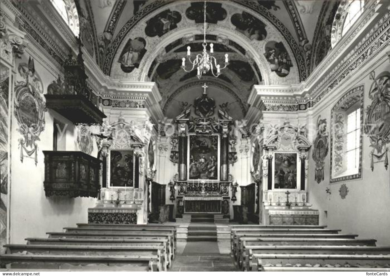 Vaz Obervaz Barockkirche St Luzi