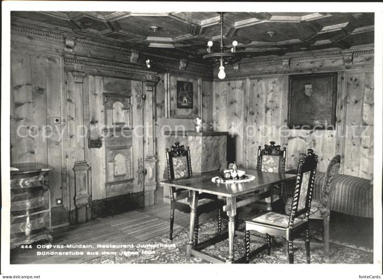 Vaz Obervaz Muldain Restaurant Junkerhaus Buendnerstube