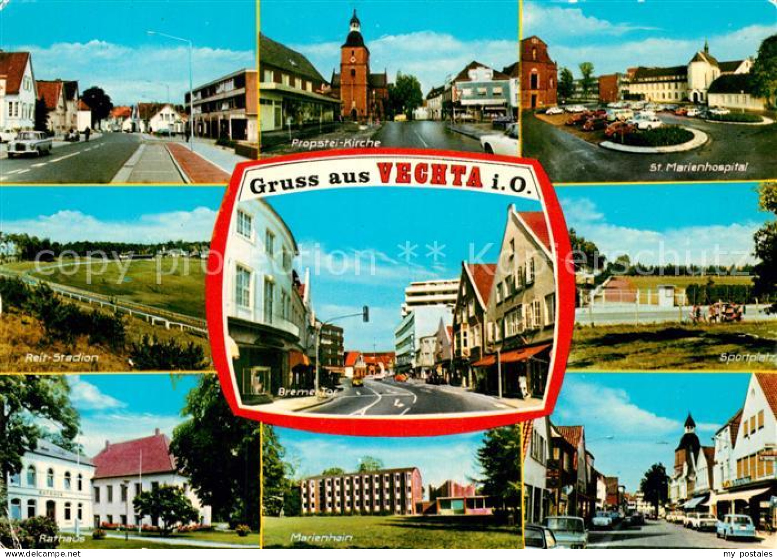 Vechta St. Marienhospital Sportplatz Marienhain Reit-Stadion Bremer-Tor