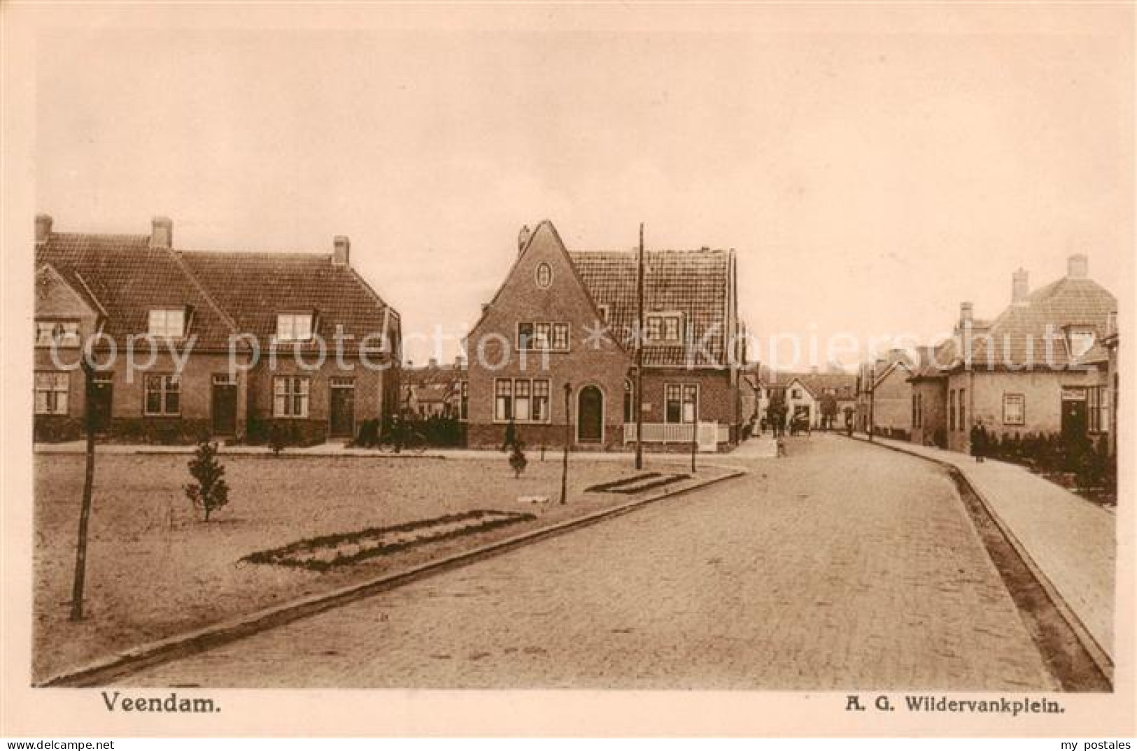 Veendam NL A. G. Wildervankplein