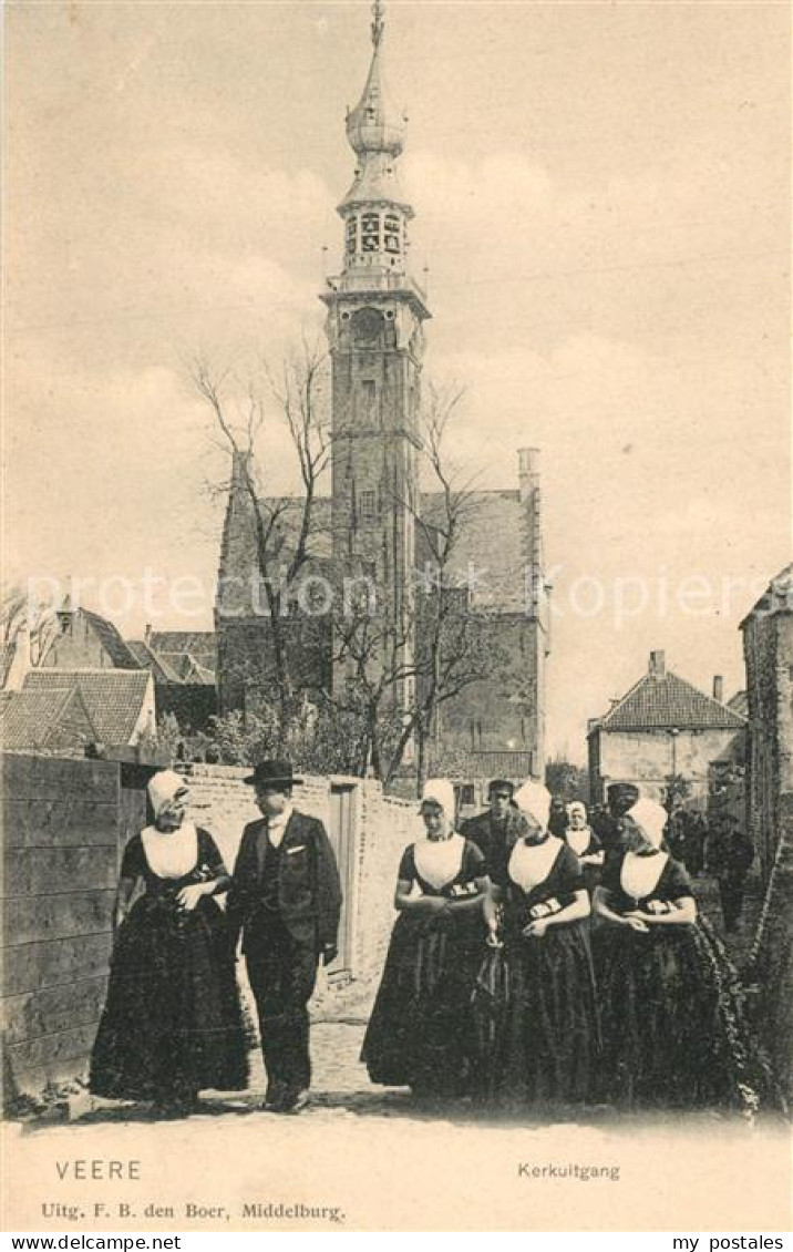 Veere Kerkuitgang Kerk
