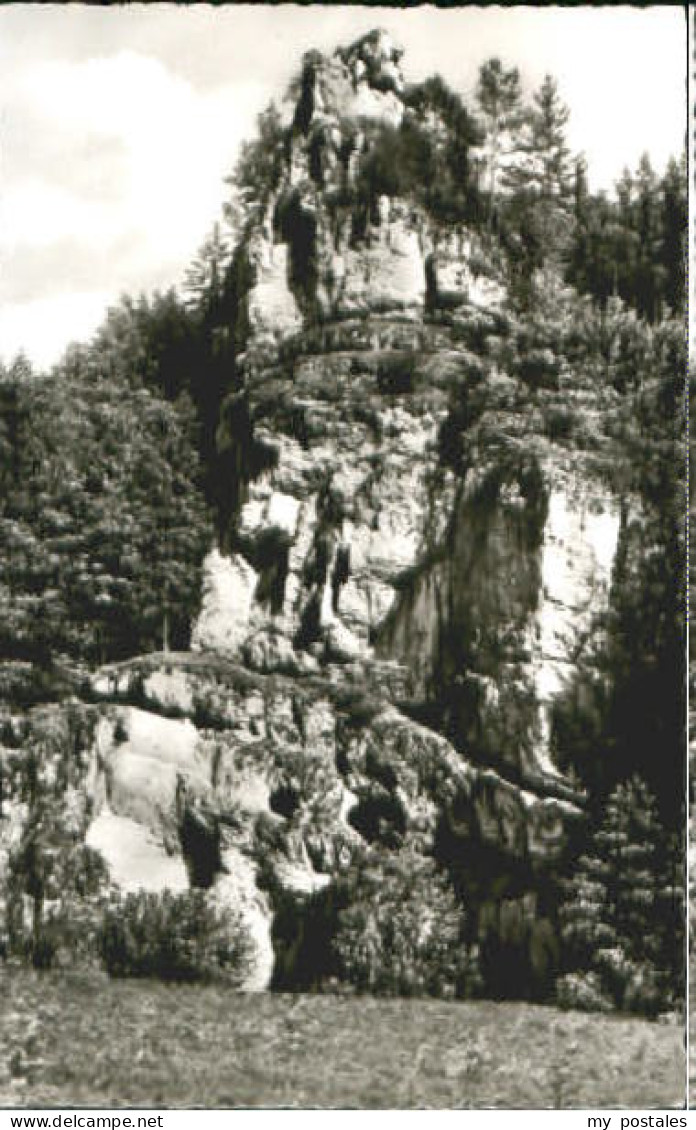 Velden Mittelfranken Loewenfelsen bei Velden ungelaufen ca. 1955