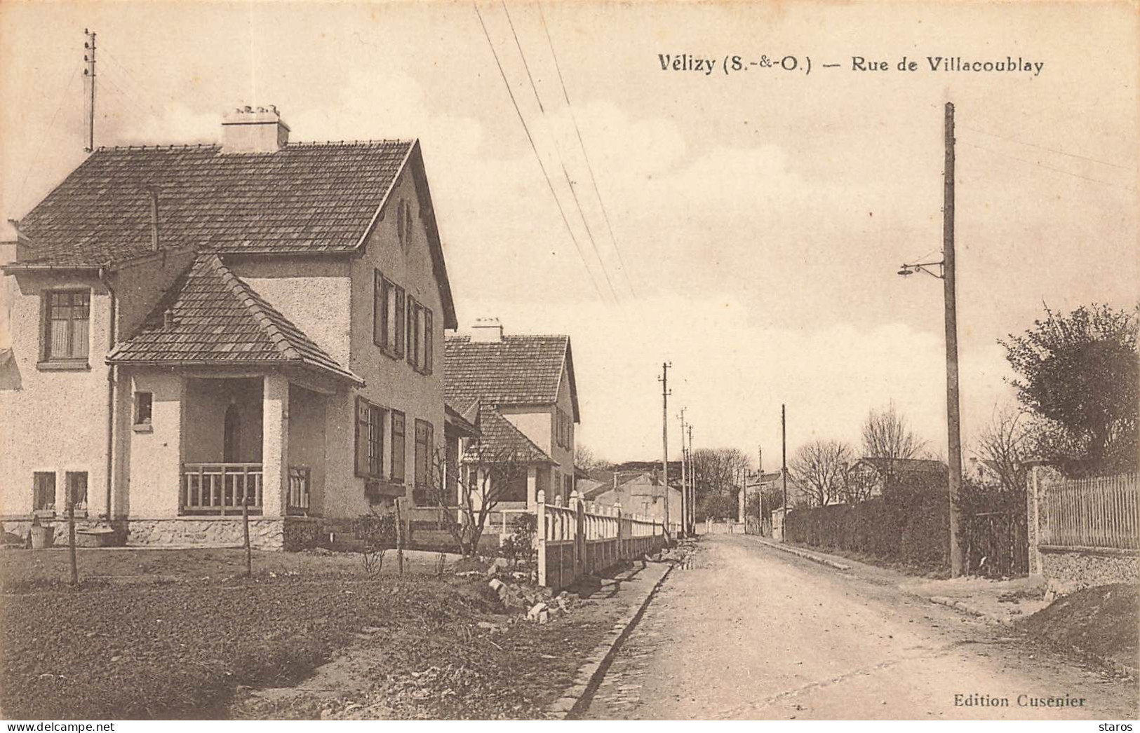 VELIZY - Rue de Villacoublay