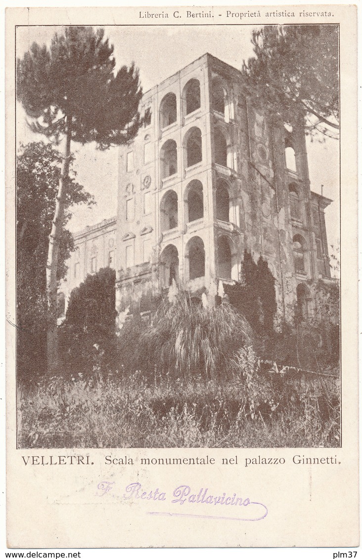 VELLETRI - Palazzo Ginnetti
