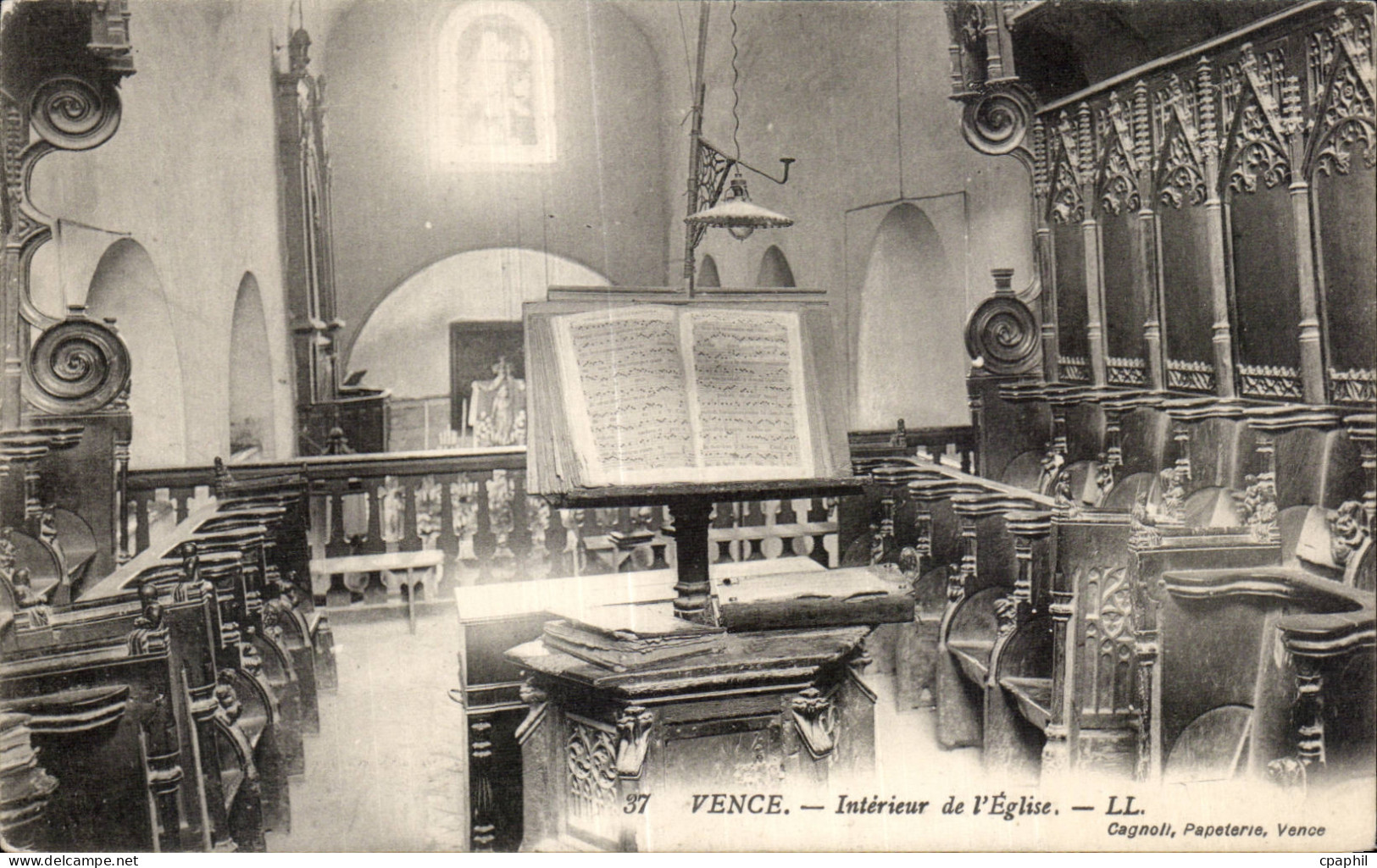 Vence - L Eglise - CPA